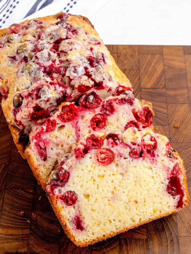 Cranberry Loaf Bread Story